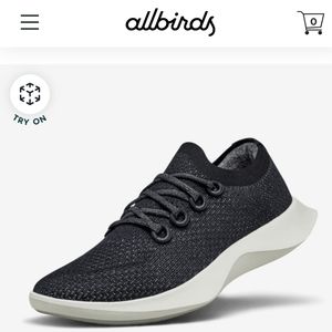 Allbirds Tree Dashers Size Women's Size 8. GPWC. Grey Charcoal.